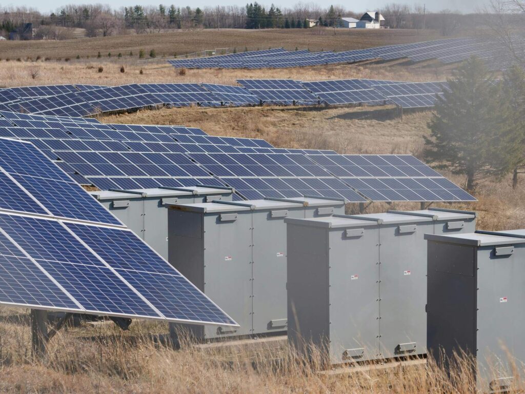 energia solar e armazenamento