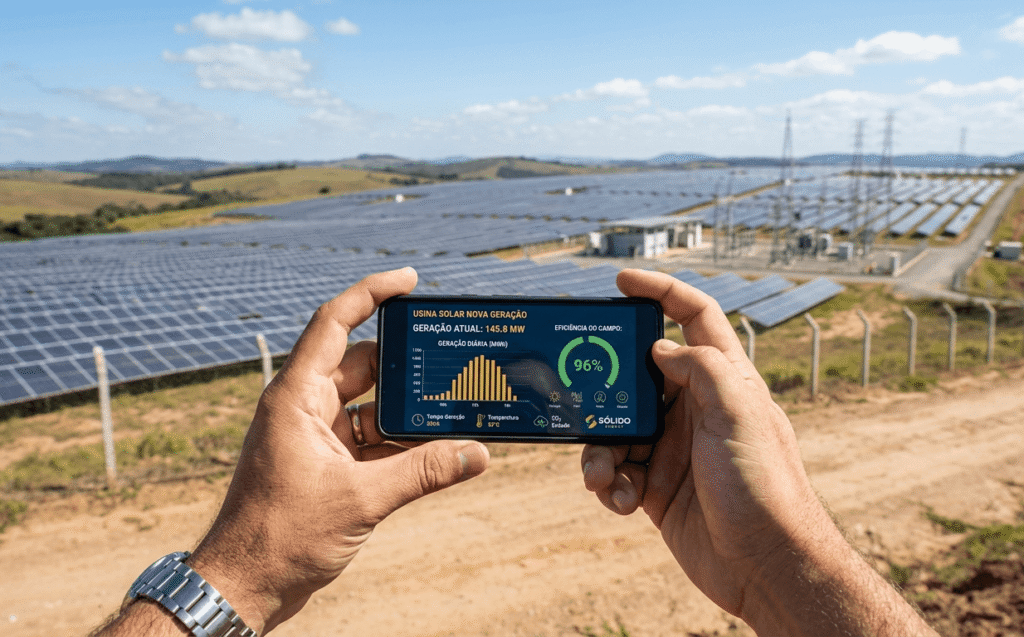energia solar e armazenamento inteligente